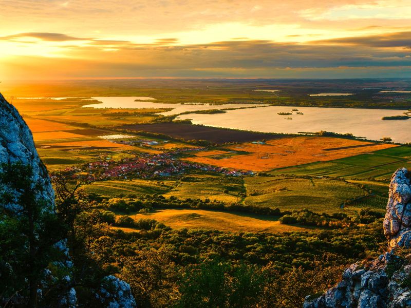 Když víno zraje a krajina září barvami