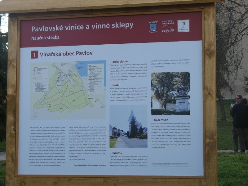 Naučná stezka Pavlovské vinice a vinné sklepy