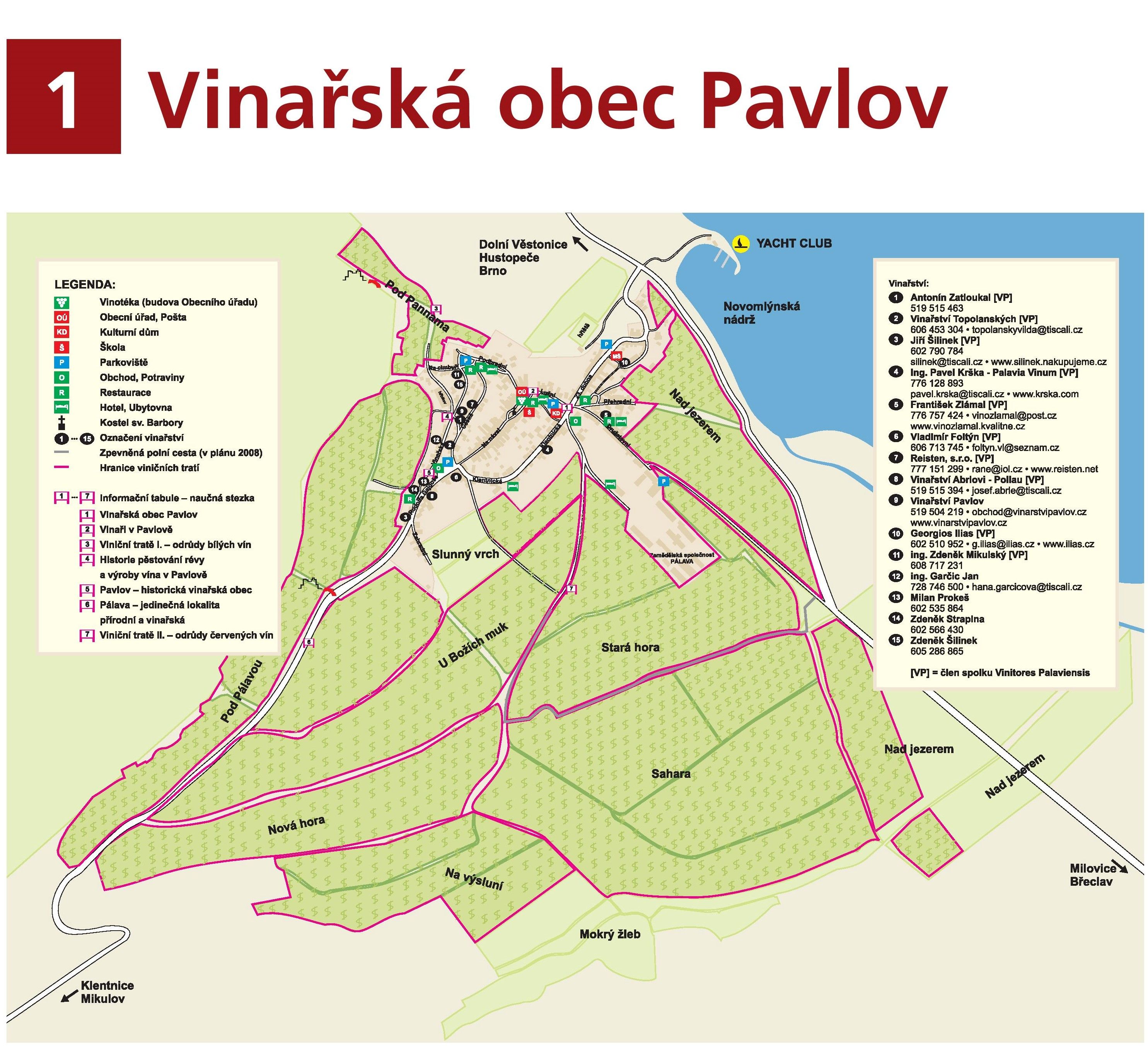 Naučná stezka Pavlovské vinice a vinné sklepy