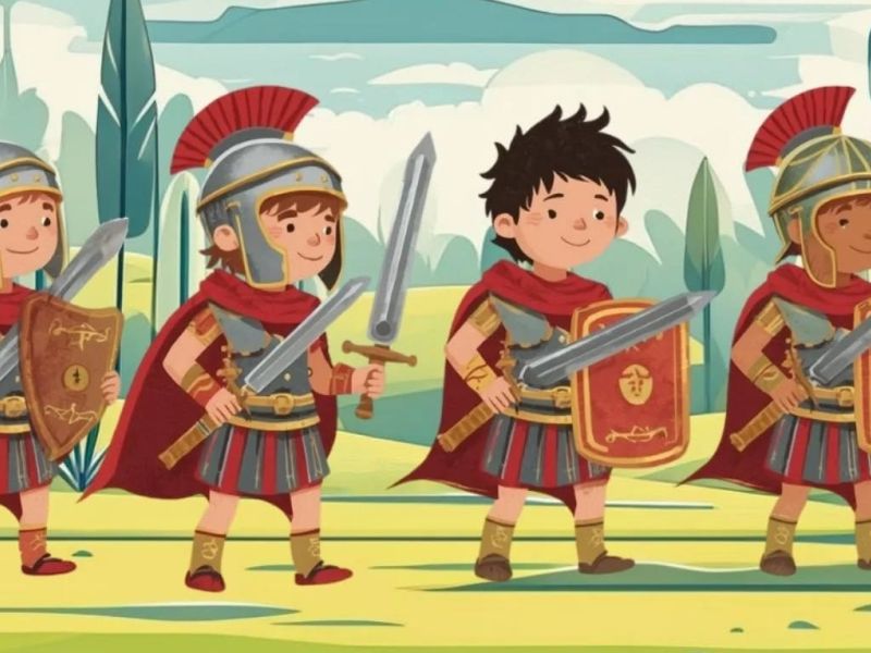 Dětský den s Římany