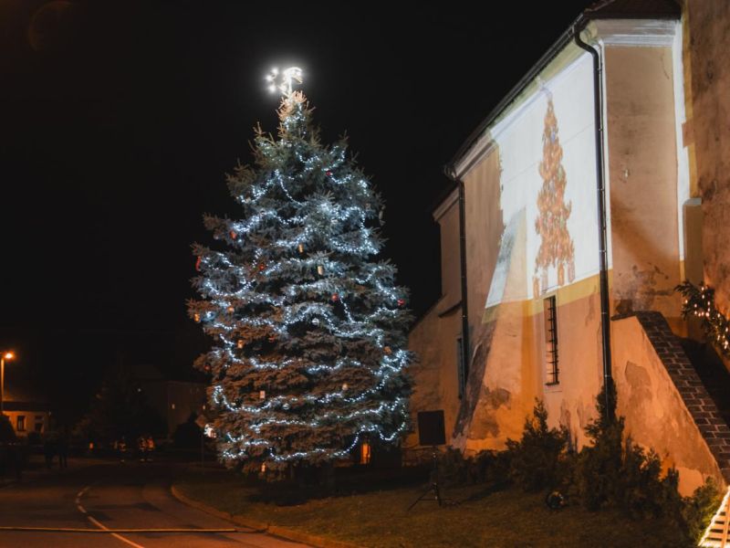 Rozsvícení vánočního stromu